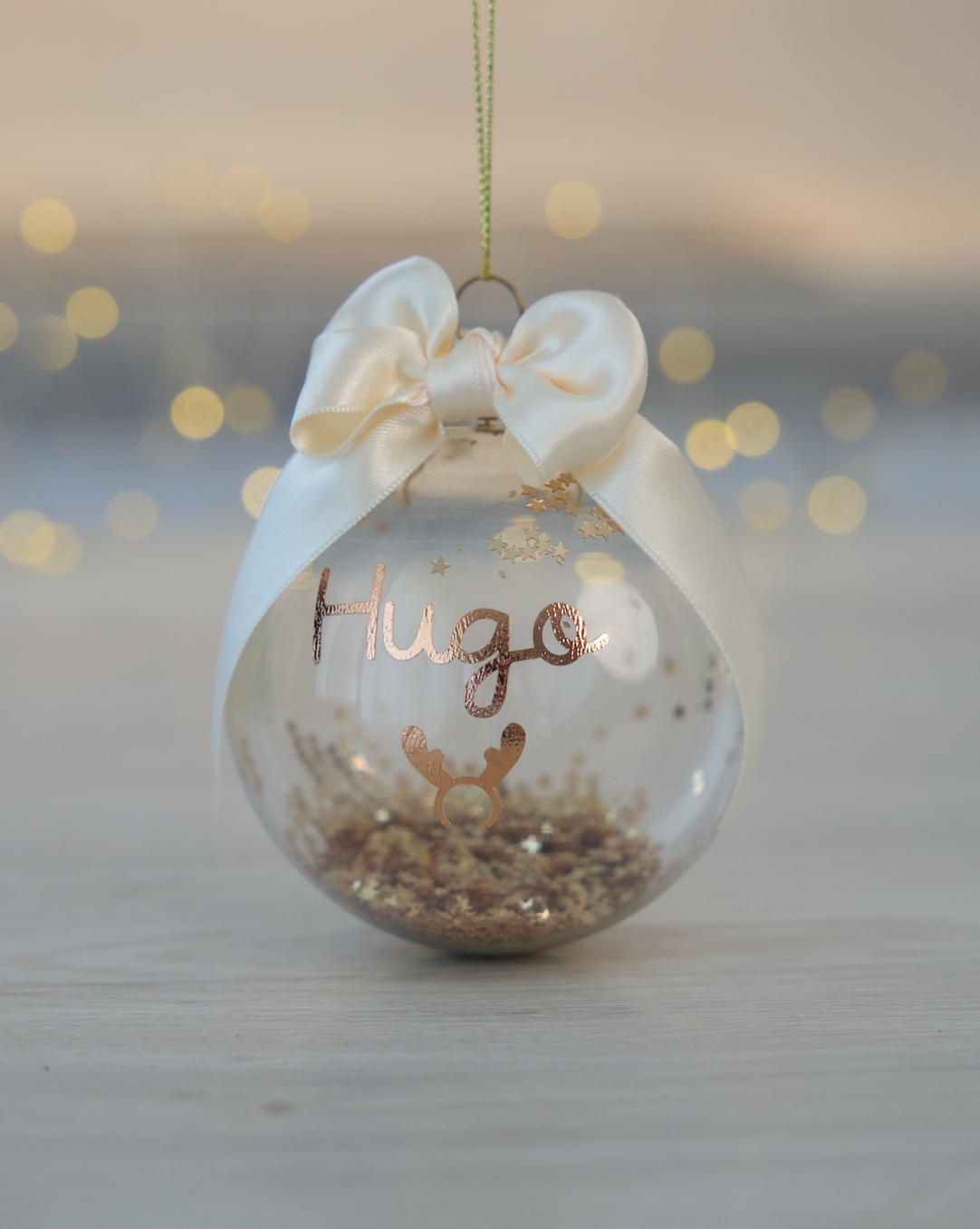 Boule de Noël en verre personnalisable (8cm) – Image 10
