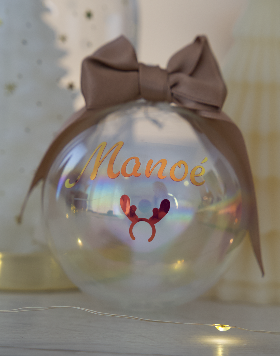 Boule de Noël en verre personnalisable (8cm) – Image 14