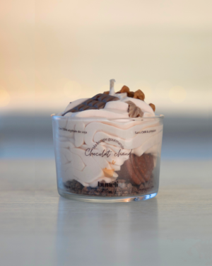 Bougie gourmande chocolat chaud