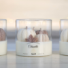 Bougie Trio de citrouilles d'automne